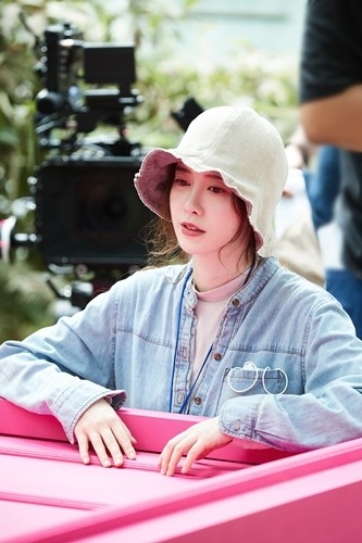 구혜선, 휴식 중에도 단편 영화 촬영… '미스터리 핑크' 촬영현장 공개