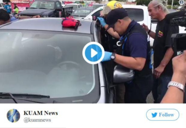 판사·변호사 부부, 괌에서 차량에 아이 방치 혐의로 체포