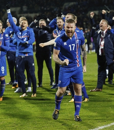 아이슬란드, 최종전 완승으로 첫 WC행 달성