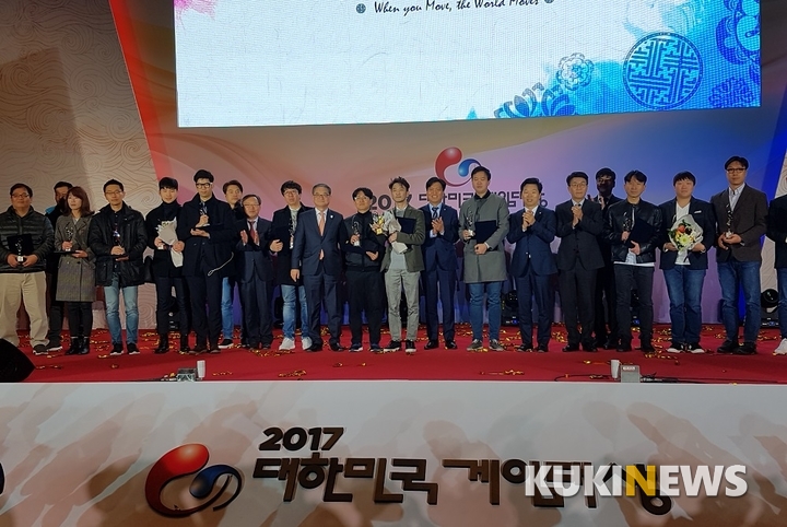 블루홀 ‘배틀그라운드’, 2017 대한민국 게임대상 6관왕 독주
