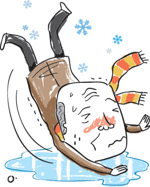 겨울 골절 예방법 3가지…골다공증 치료·꾸준한 운동·빙판길 피하기