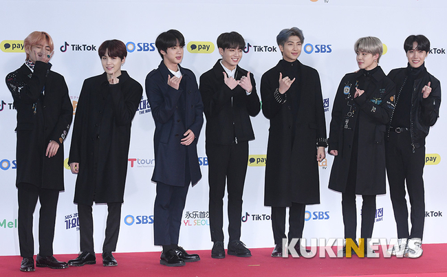 BTS, '그래미 어워즈' 시상자로 참석…한국 가수 최초