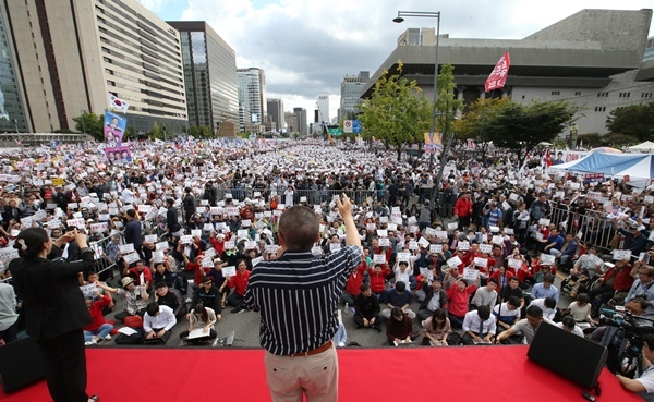 한글날, 서울 광화문서 조국 장관 퇴진 집회 열린다