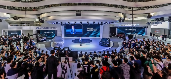 현대차, '베이징 모터쇼'서 중국 전용 기술브랜드 'H SMART+' 반영한 전략 차종 출시