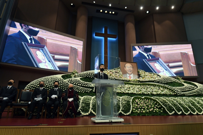 ‘한국 교회 큰 별’ 조용기 목사 발인 거행