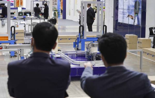 '미래 기계기술 총집합' 한국산업대전 개막