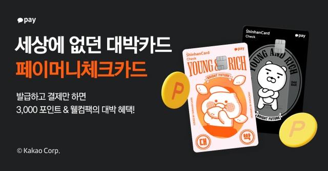 카카오페이-신한카드, ‘페이머니체크카드’ 출시 外 수협·하나은행 [쿡경제]