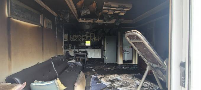사천 한 단독주택서 화재…60대 남성 숨져