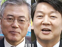 [쿠키영상] 문재인-안철수 양자대결, 3.5%p 차 접전…신동욱 “둘 다 재활용 타이어, 불에 태워 폐기해야”