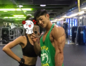 [쿠키영상] 김준희, 보디빌더 이대우와 공개 열애…“16살 연하? 인생은 김준희처럼”