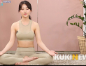 [쿠키영상] '요가 여신' 황아영의 수행 시작…명상의 시간