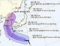[쿠키영상] ‘매미급 태풍’ 솔릭 경로 