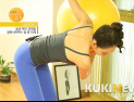 [쿠키영상] 송다은의 등ㆍ복부 근력 강화하는 짐볼 운동