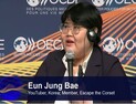 [쿠키영상] 유튜버 배리나, OECD 포럼 패널로 참석해 “몰카범 처벌 안 당해