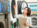크린토피아 코인워시365, 키오스크 시스템 도입