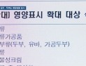[쿠키건강뉴스] 떡·김치·두부도 영양성분 표시 의무화