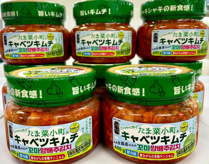 군산 명물 ‘꼬꼬마양배추김치’ 일본에 수출