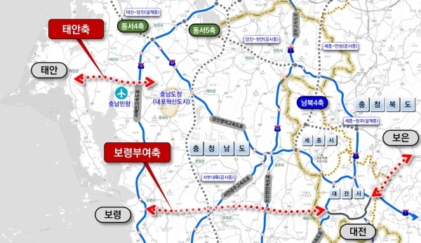 태안군에 고속도로 건설된다...제2차 국도망 종합계획 '확정'