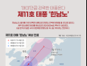 북상 중인 ‘힌남노’, 3일부터 제주·남해 비 시작