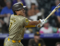 SD 김하성, MLB 진출 후 첫 부상 명단…큰 부상은 아냐