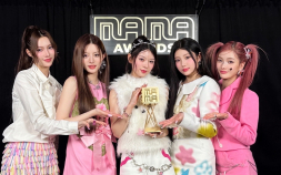 아일릿, ‘2024 MAMA’ 신인상 수상 “글릿 곁에서 빛날 것”