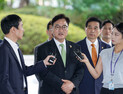 우원식 의장‚ 특검 출석 “진술 통해 법적·정치적 정의 바로세울 것”