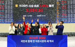 코스피, 3개월 만에 ‘사천피→오천피·시총 850조↑’