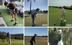 2026시즌 준비하는 ‘제18대 KLPGA 홍보모델’ 전지훈련 엿보기①
