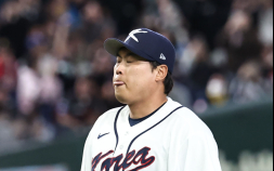 대만전 선발 류현진, 2회초 솔로포 맞아…한국, 0-1 [WBC] 