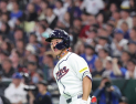 김도영 또 해냈다…8회 1타점 동점 2루타, 한국 4-4 균형 [WBC]