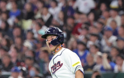 김도영 또 해냈다…8회 1타점 동점 2루타, 한국 4-4 균형 [WBC]