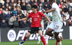 전반 0-1 열세…홍명보호, 코트디부아르에 선제골 허용