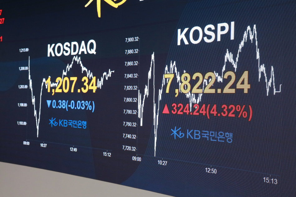 11일 KB국민은행 딜링룸 전경. KB국민은행 제공