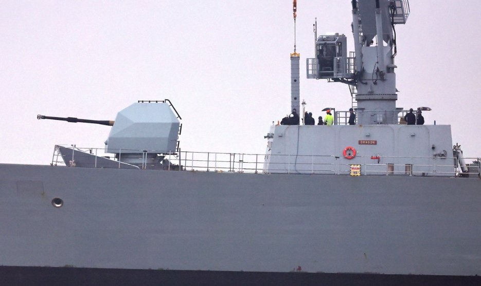 영국 구축함 ‘HMS 드래곤‘. 연합뉴스