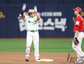 뜨거운 눈물 흘린 김웅빈, 마수걸이 ‘끝내기 홈런’…키움, SSG에 7-6 역전승