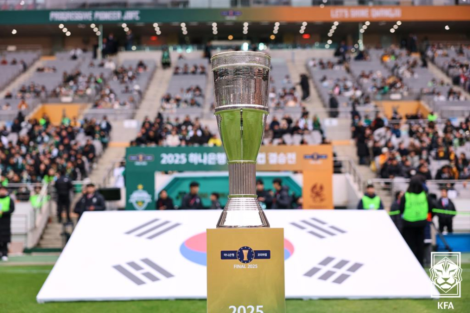 코리아컵 우승 트로피. 대한축구협회 제공