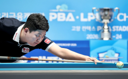 ‘프로 당구 30대 기수’ 조건휘, 조재호 격파하고 통산 3회 우승 [PBA]