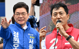 ‘서울시장’ 정원오 44.5%·오세훈 44.1%…‘반드시 투표’ 63% [쿠키뉴스 여론조사]