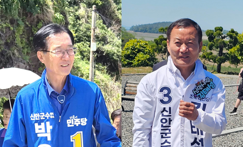 전남 신안군수 선거가 ‘박우량’ 대 ‘반(反) 박우량’으로 재편됐다. 유권자들이 이들의 행보를 ‘정권 교체를 위한 연대’로 볼 것인지 ‘정치공학적 합종연횡’으로 볼 것인지 선거를 통한 평가에 관심이 모아지고 있다.