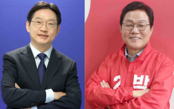 ‘경남지사’ 박완수 45.6%·김경수 43.5%…투표예상층선 김경수 48.6% [쿠키뉴스 여론조사]