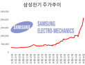 삼성전기, 사상 첫 200만원 돌파…현대차 제치고 시총 4위