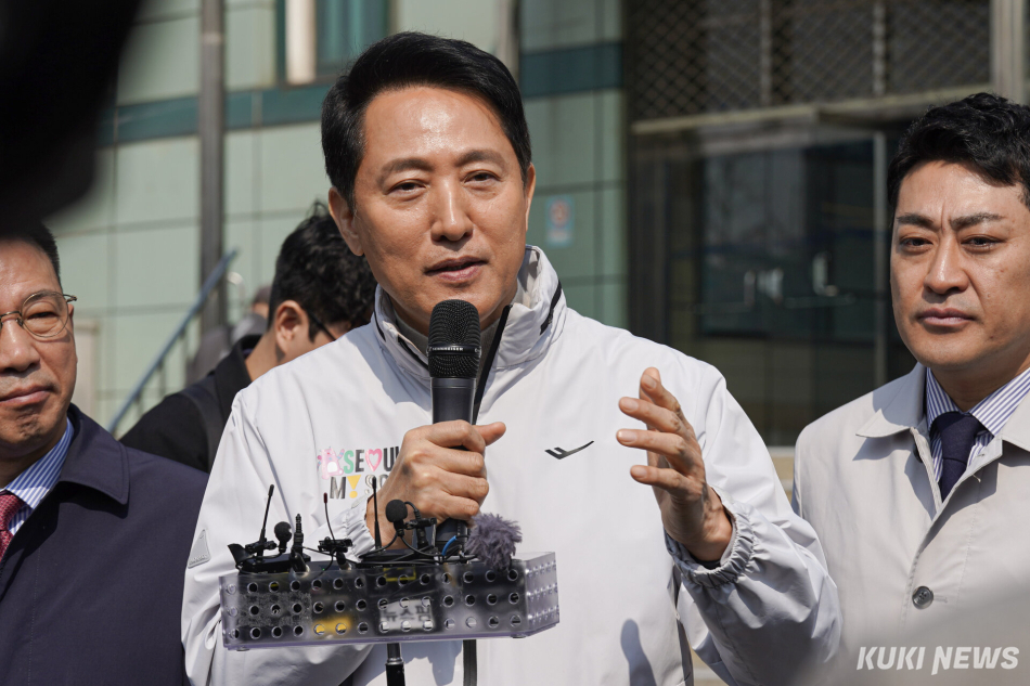 오세훈 국민의힘 서울시장 후보. 남동균 기자