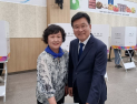 사전투표 나선 장신상 후보 “횡성 미래 먹거리, 500만 관광”