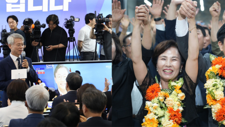 초대 전남광주특별시장‧교육감 민형배‧김대중 당선