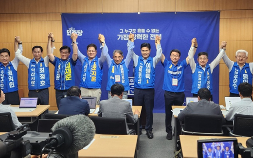 더불어민주당 전북 단체장 후보들 ‘전승’