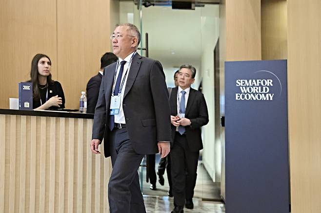 정의선 현대자동차그룹 회장이 미국 워싱턴에서 열리는 ‘2026 세마포 월드 이코노미’에 참여한다. 현대자동차그룹