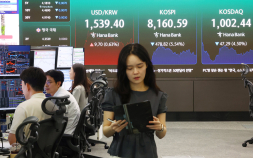 갑작스런 ‘검은 금요일’ 코스피 5.54% 급락…코스닥도 4.50%↓