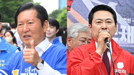당대표 ‘득표에 도움 안 돼’…장동혁 66%, 정청래 47%