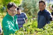 박은식 산림청장, 산림 신품종 재배단지 방문