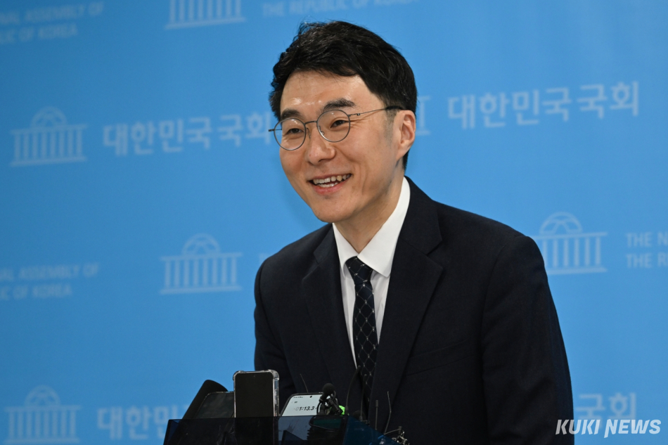 6·3 국회의원 보궐선거에서 당선된 김남국 더불어민주당 의원. 임은재 기자